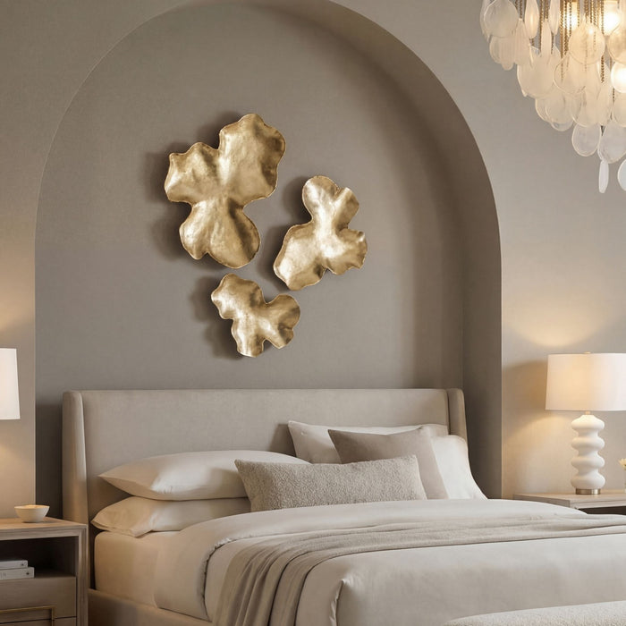 Uttermost - 03514 - Wall Decor, S/3 - Lumina - Antique Gold