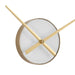 Uttermost - 06468 - Wall Clock - Ivory Halo - Gold