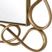 Uttermost - 08283 - Mirror - Twist It - Antique Brass