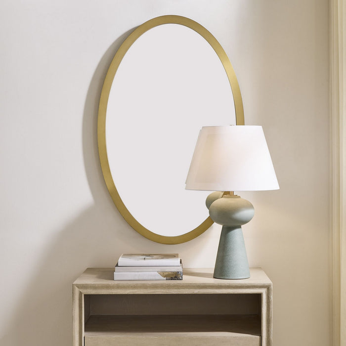 Uttermost - 08302 - Mirror - Elstree - Antique Brass