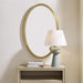 Uttermost - 08302 - Mirror - Elstree - Antique Brass