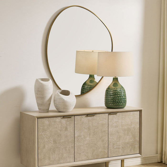 Uttermost - 08304 - Mirror - Distort - Antique Brass