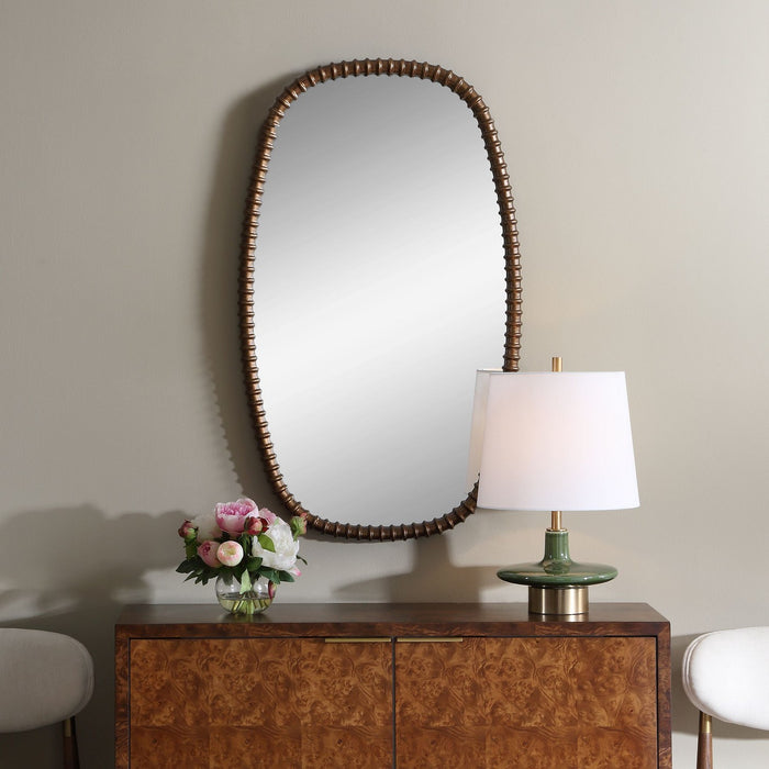 Uttermost - 08368 - Mirror - Apphia - Warm Bronze