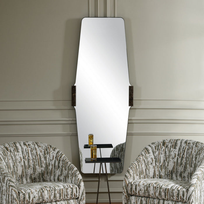 Uttermost - 08376 - Mirror - Orson - Golden Brass