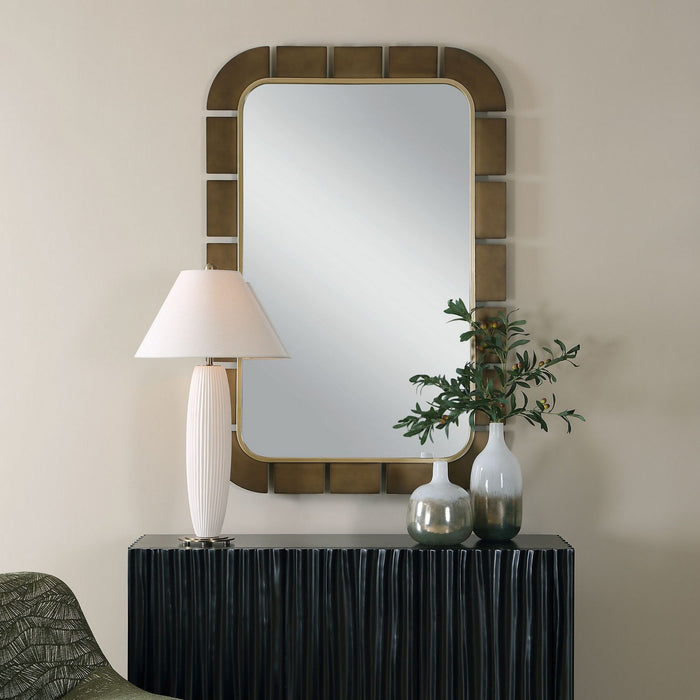 Uttermost - 08378 - Mirror - Segment - Dark Bronze
