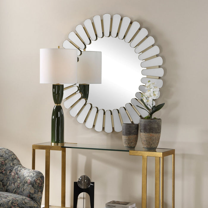 Uttermost - 08381 - Mirror - Miran - Antique Gold