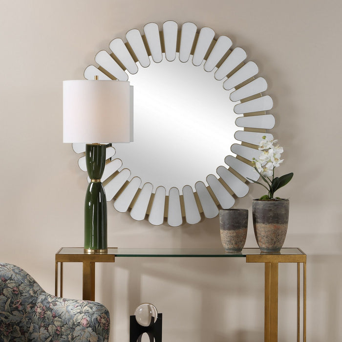 Uttermost - 08381 - Mirror - Miran - Antique Gold