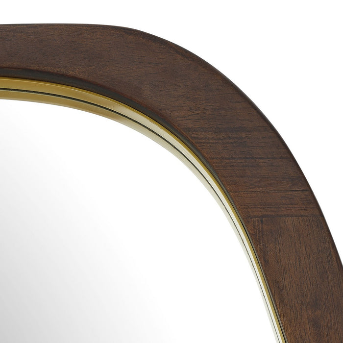 Uttermost - 08384 - Mirror - Zachari - Dark Walnut