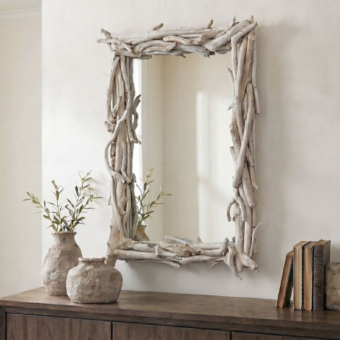 Uttermost - 08388 - Mirror - Rooted - Bleached