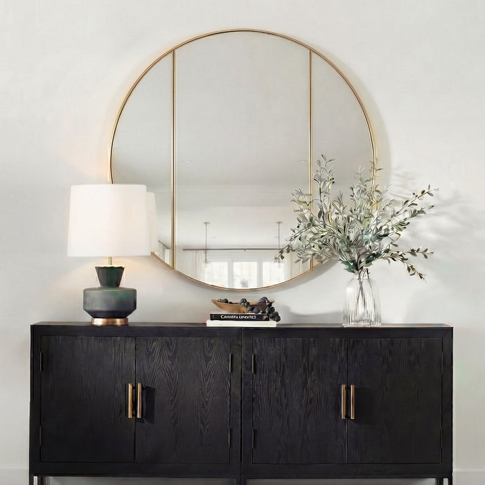 Uttermost - 08392 - Mirror - Amram - Antique Brass