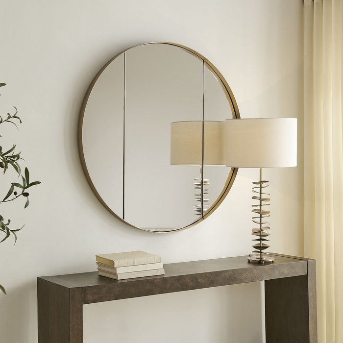 Uttermost - 08392 - Mirror - Amram - Antique Brass