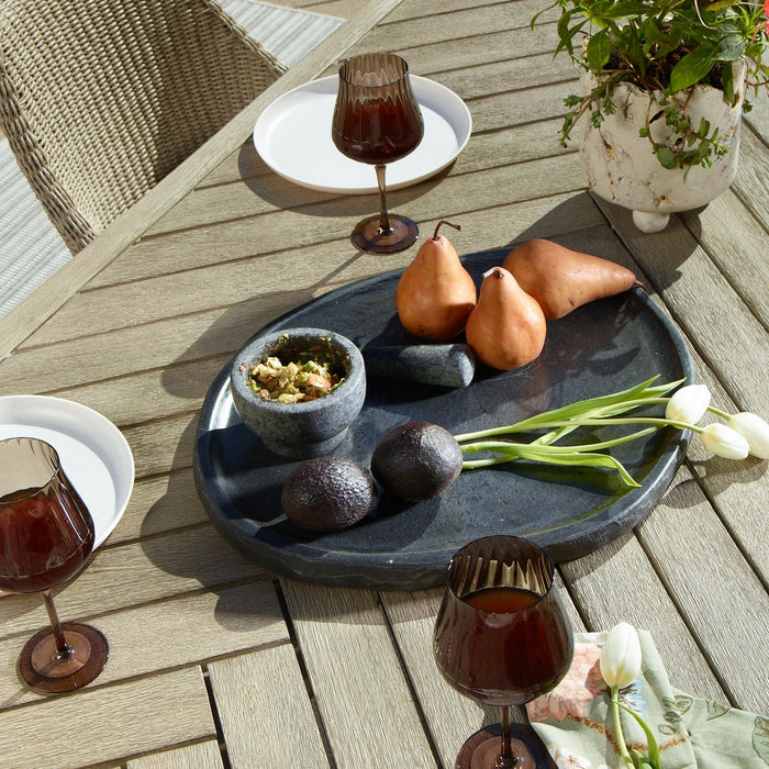 Uttermost - 17149 - Tray - Stoneveil - Charcoal