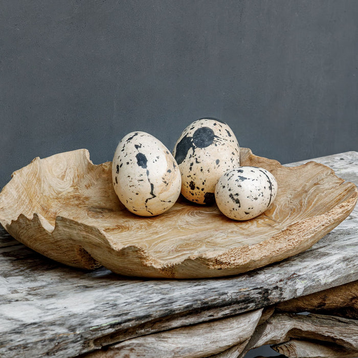 Uttermost - 18330 - Stone Eggs Set/3 - Nest Trio - Beige