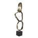 Uttermost - 18345 - Sculpture - Loopform - Brass Patina