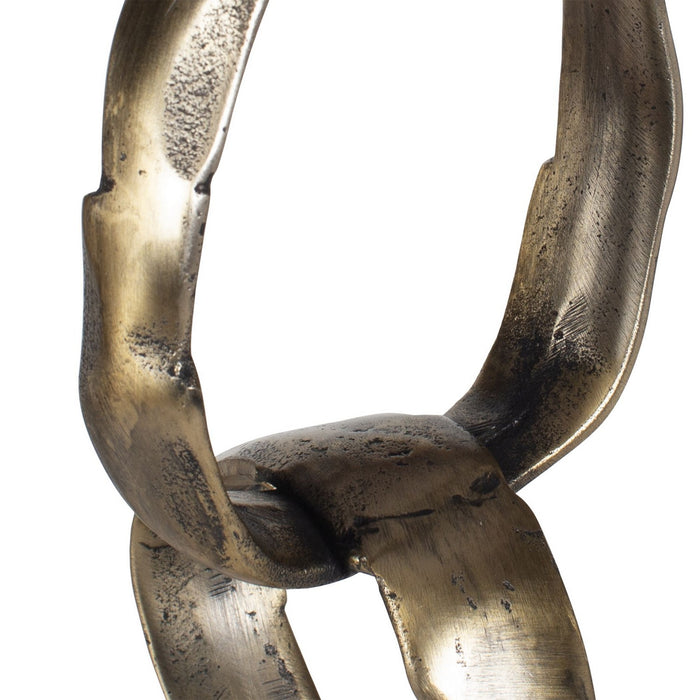 Uttermost - 18345 - Sculpture - Loopform - Brass Patina
