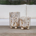 Uttermost - 18356 - Candleholders, S/2 - Quarried Stone - Natural