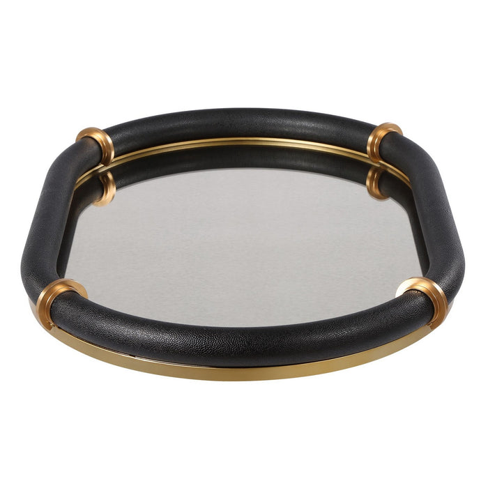 Uttermost - 18383 - Tray - Cyprus - Black