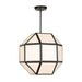 Uttermost - 21417 - Four Light Chandelier - Hoi - Matte Black