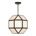 Uttermost - 21417 - Four Light Chandelier - Hoi - Matte Black