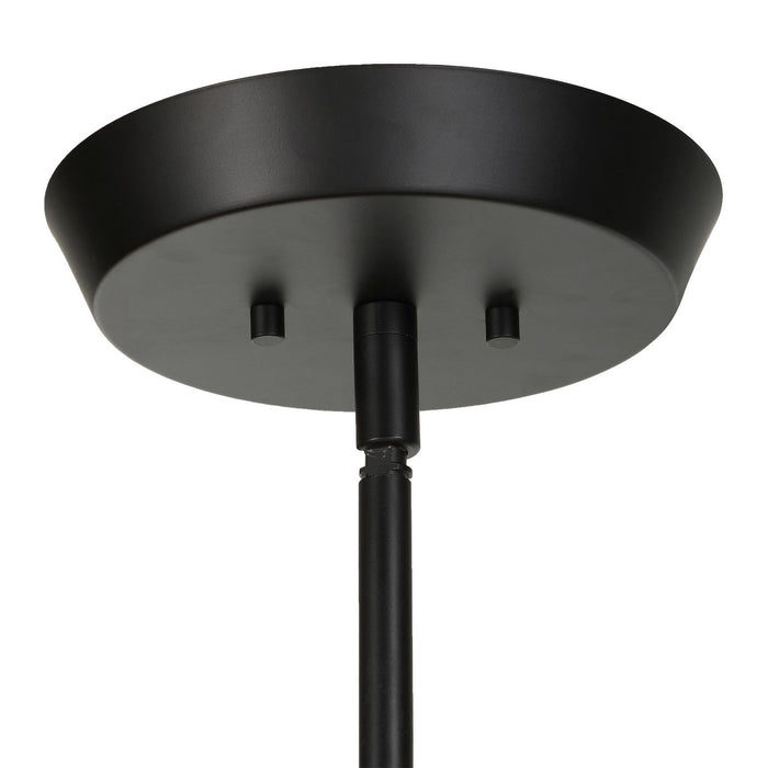 Uttermost - 21417 - Four Light Chandelier - Hoi - Matte Black