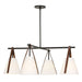 Uttermost - 21418 - Four Light Chandelier - Reins - Matte Black