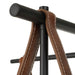 Uttermost - 21418 - Four Light Chandelier - Reins - Matte Black