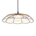 Uttermost - 21655 - One Light Pendant - Lakeside - Matte Black