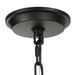 Uttermost - 21665 - Four Light Pendant - Evanston - Matte Black
