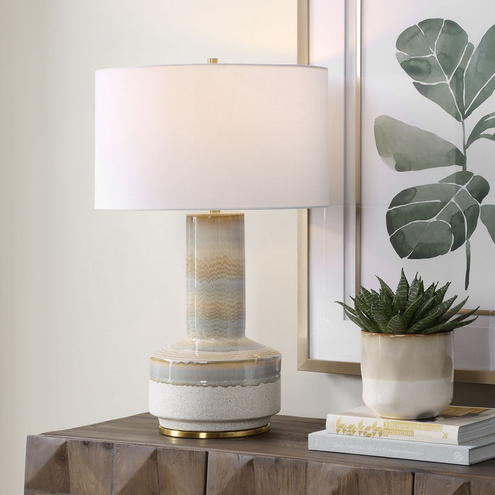 Uttermost - 30594-1 - One Light Table Lamp - Armitage - Antique Brass