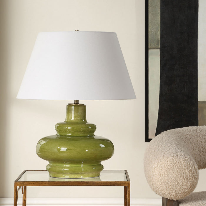 Uttermost - 30604-1 - One Light Table Lamp - Penny - Brass Plated
