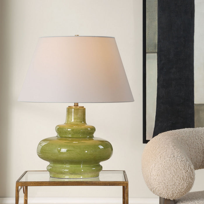 Uttermost - 30604-1 - One Light Table Lamp - Penny - Brass Plated