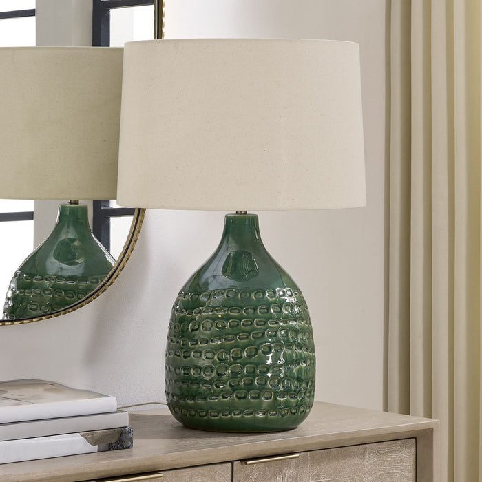 Uttermost - 30685-1 - One Light Table Lamp - Breya - Antique Brass