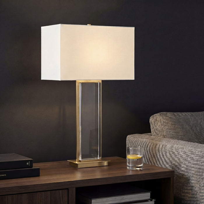 Uttermost - 30747-1 - One Light Table Lamp - Stambaugh - Antique Brass