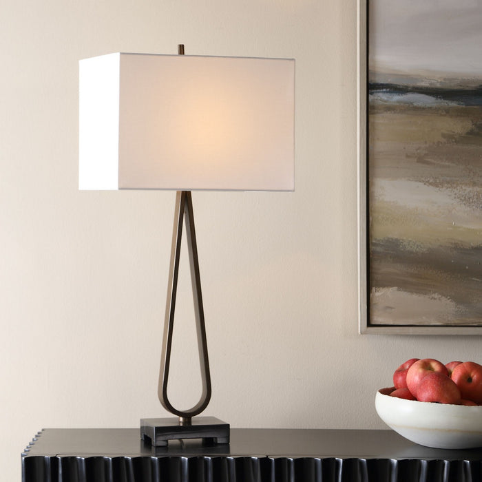 Uttermost - 30749 - One Light Table Lamp - Galloway - Dark Bronze
