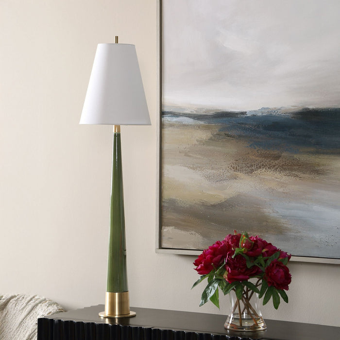 Uttermost - 30752 - One Light Table Lamp - Riccardi - Antique Brass