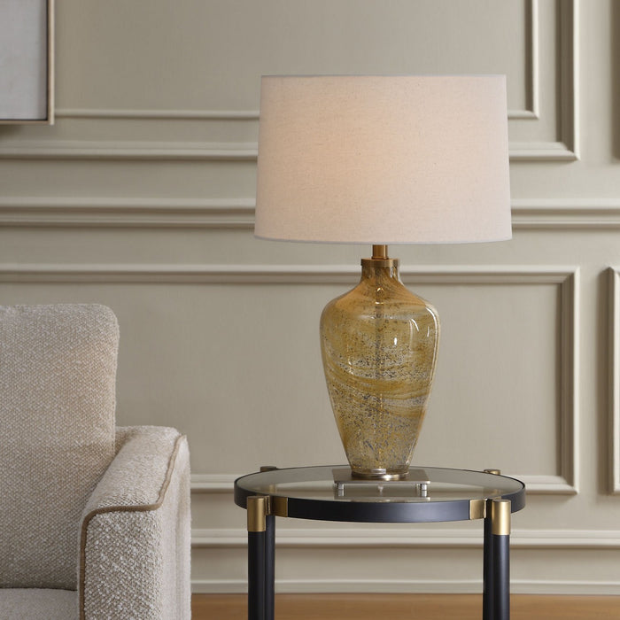 Uttermost - 30773-1 - One Light Table Lamp - Rainer - Antique Brass