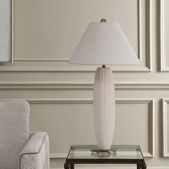 Uttermost - 30774 - One Light Table Lamp - Brinsley - Antique Brass