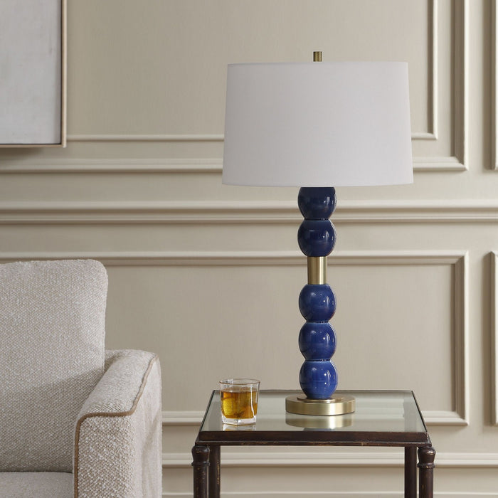 Uttermost - 30777 - One Light Table Lamp - Bellore - Antique Brass