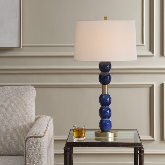 Uttermost - 30777 - One Light Table Lamp - Bellore - Antique Brass