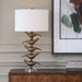 Uttermost - 30778 - One Light Table Lamp - Sing Song - Antiqued Gold