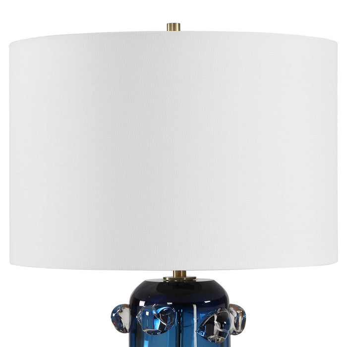 Uttermost - 30780 - One Light Table Lamp - Aura - Brushed Brass