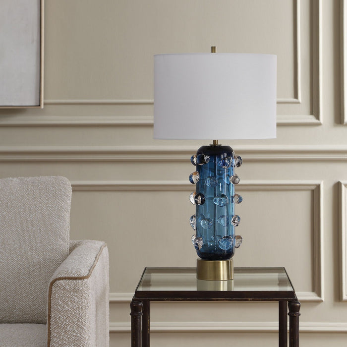 Uttermost - 30780 - One Light Table Lamp - Aura - Brushed Brass