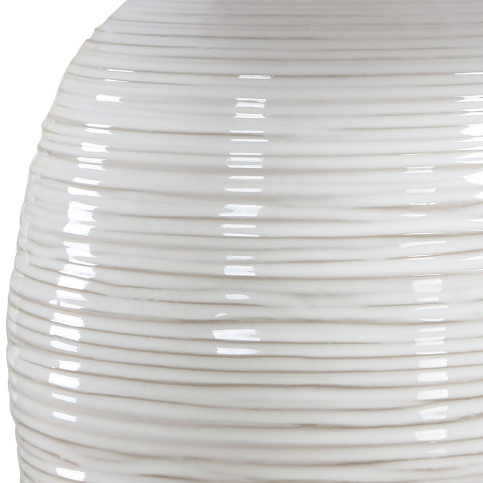 Uttermost - 30783 - One Light Table Lamp - Alkman - Brushed Nickel