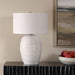 Uttermost - 30783 - One Light Table Lamp - Alkman - Brushed Nickel