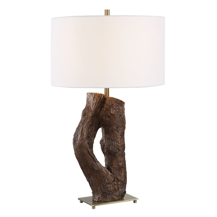 Uttermost - 30788 - One Light Table Lamp - Namath - Antique Brass
