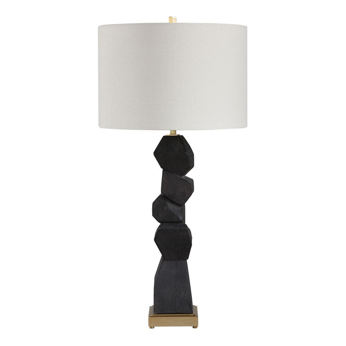 Uttermost - 30791 - One Light Table Lamp - Demelo - Antique Brass