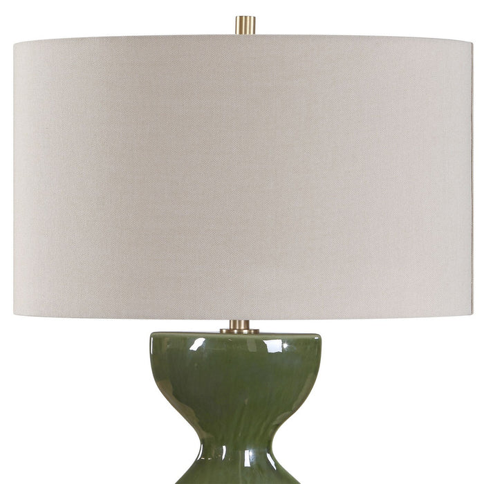 Uttermost - 30793 - One Light Table Lamp - Curhan - Antique Brass