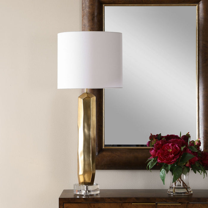 Uttermost - 30796 - One Light Table Lamp - Octavio - Antique Brass