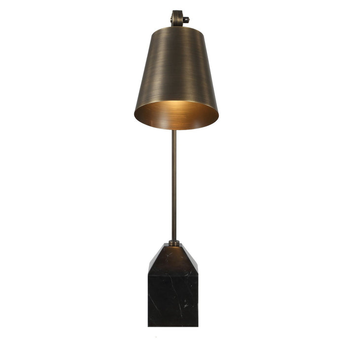 Uttermost - 30798-1 - One Light Desk Lamp - Hutchinson - Golden Bronze