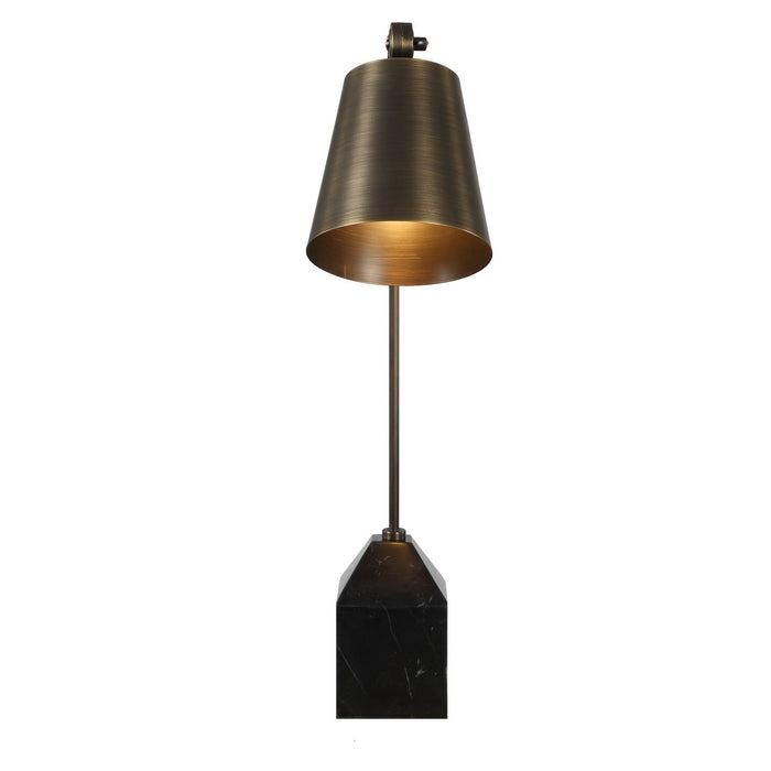Uttermost - 30798-1 - One Light Desk Lamp - Hutchinson - Golden Bronze